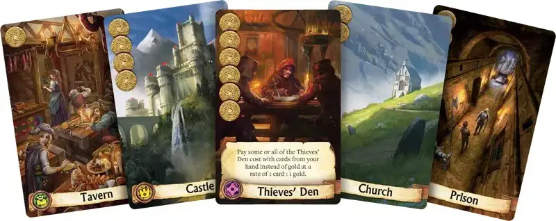 富饶之城/荣耀之城桌游建筑图片